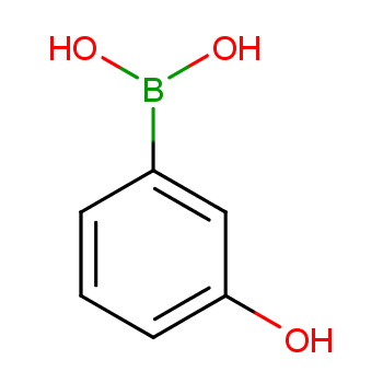 3-羟基苯硼酸化学结构式
