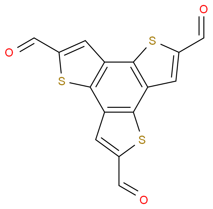 苯并[1,2-b:3,4-b':5,6-b']三噻吩-2,5,8-三醛