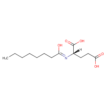 Capryloyl glutamic acid