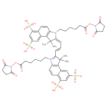 Cy3.5 dise(tetra so3)；CAS号687626-25-1  分析试剂/现货供应