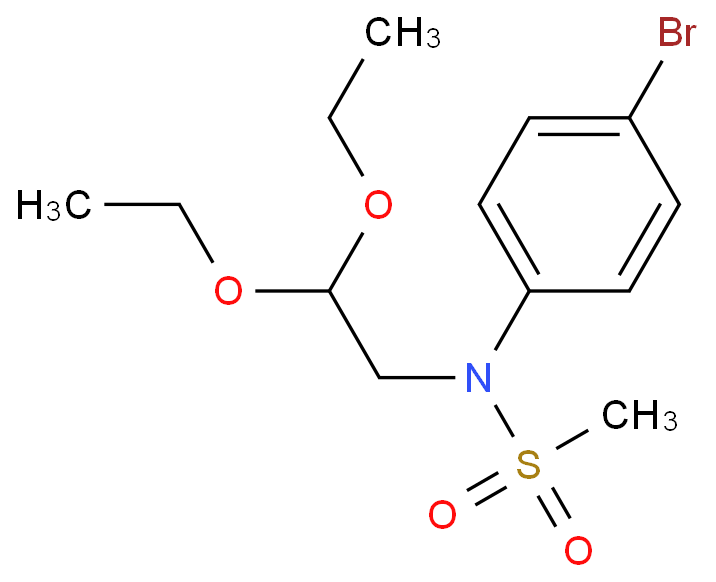 N-(4-Bromophenyl)-N-(2,2-diethoxyethyl)methanesulfonamide