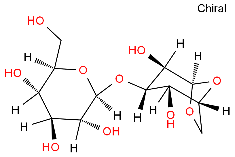 1,6-脱水3-O-Α-D吡喃葡糖基Β-D-D-吡喃葡萄糖