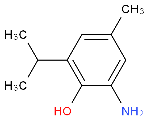 Phenol, 2-amino-4-methyl-6-(1-methylethyl)- (9CI)