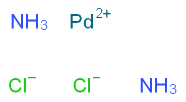 二氯二氨钯化学结构式