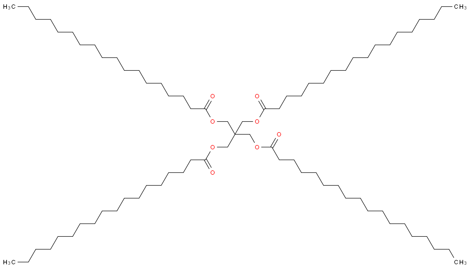 季戊四醇硬脂酸酯化学结构式