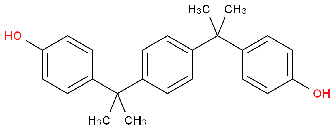 α,α'-二(4-羟基苯基)-1,4-二异丙基苯