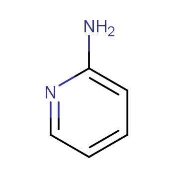2-氨基吡啶化学结构式