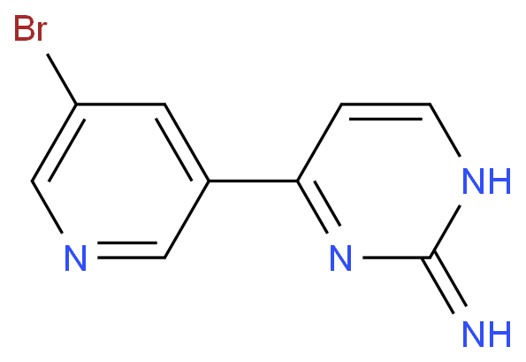 4-(5-BROMOPYRIDIN-3-YL)PYRIMIDIN-2-AMINE