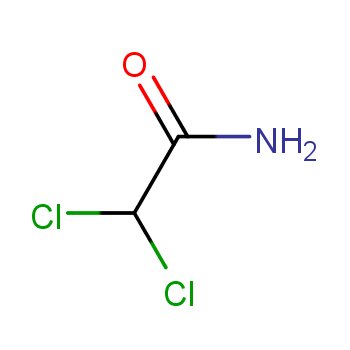二氯乙酰胺化学结构式