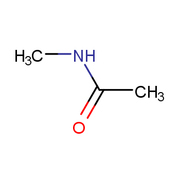 N-甲基乙酰胺化学结构式