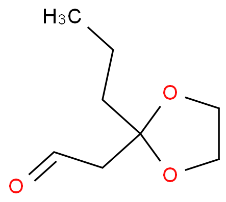 1,3-Dioxolane-2-acetaldehyde, 2-propyl-