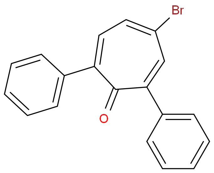 4-bromo-2,7-diphenyl-1-cyclohepta-2,4,6-trienone