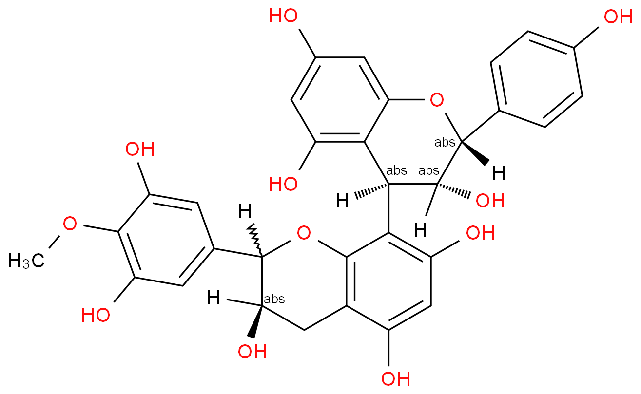2H-1-Benzopyran-3,5,7-triol,2-(3,4-dihydroxyphenyl)-3,4-dihydro-, (2R,3R)-, mixt.with (2R,3S)-2-(3,4-dihydroxyphenyl)-3,4-dihydro-2H-1-benzopyran-3,5,7-trioland proanthocyanidins
