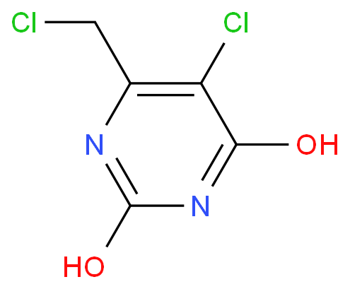 5-chloro-6-(chloromethyl)-1H-pyrimidine-2,4-dione