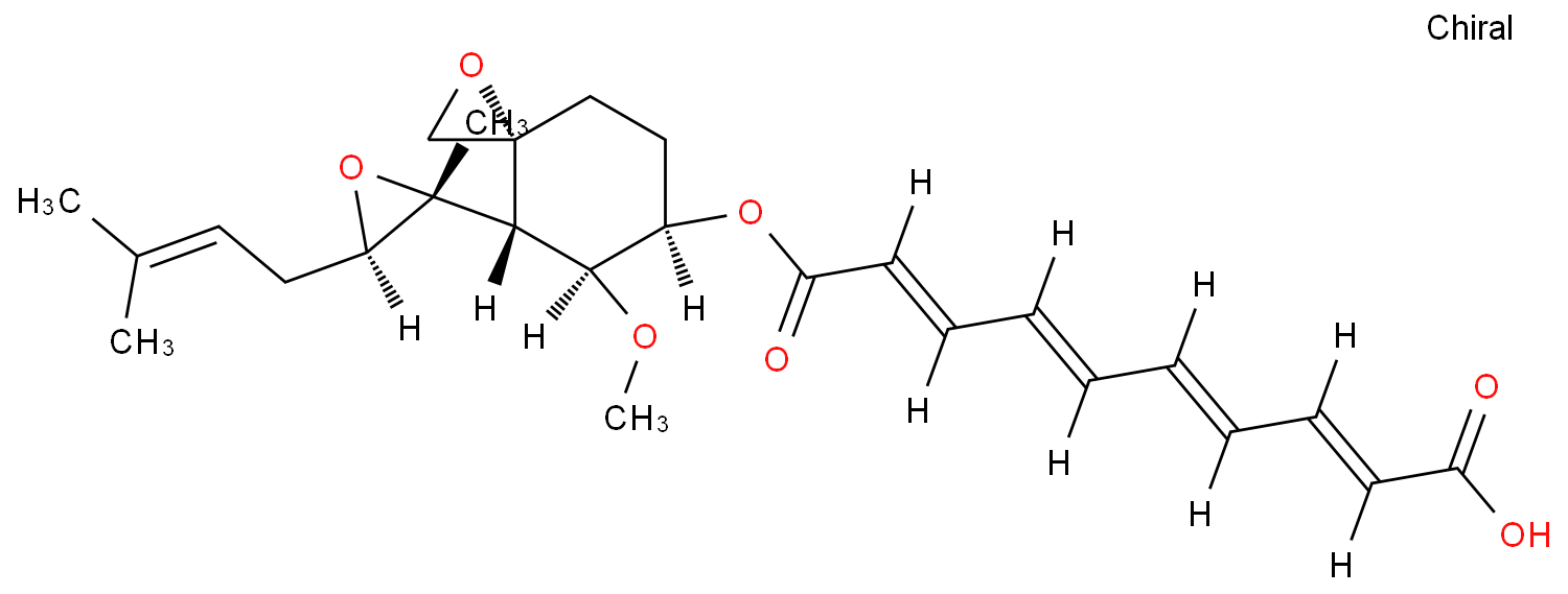 FUMAGILLIN; 23110-15-8 structural formula