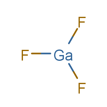 三氟化镓化学结构式