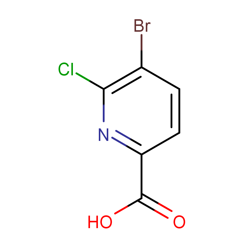 5-溴-6-氯吡啶-2-羧酸 CAS号:959958-25-9科研及生产专用 高校及研究所支持货到付款