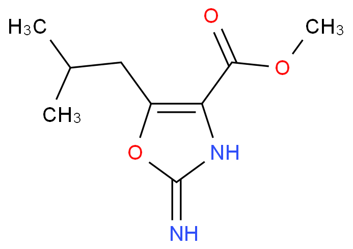 METHYL 2-AMINO-5-ISOBUTYLOXAZOLE-4-CARBOXYLATE