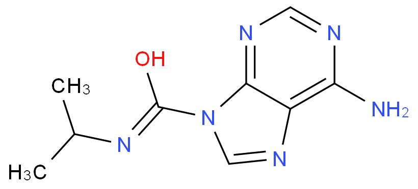 6-Amino-N-isopropyl-9H-purine-9-carboxamide