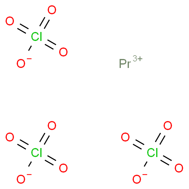 高氯酸镨化学结构式