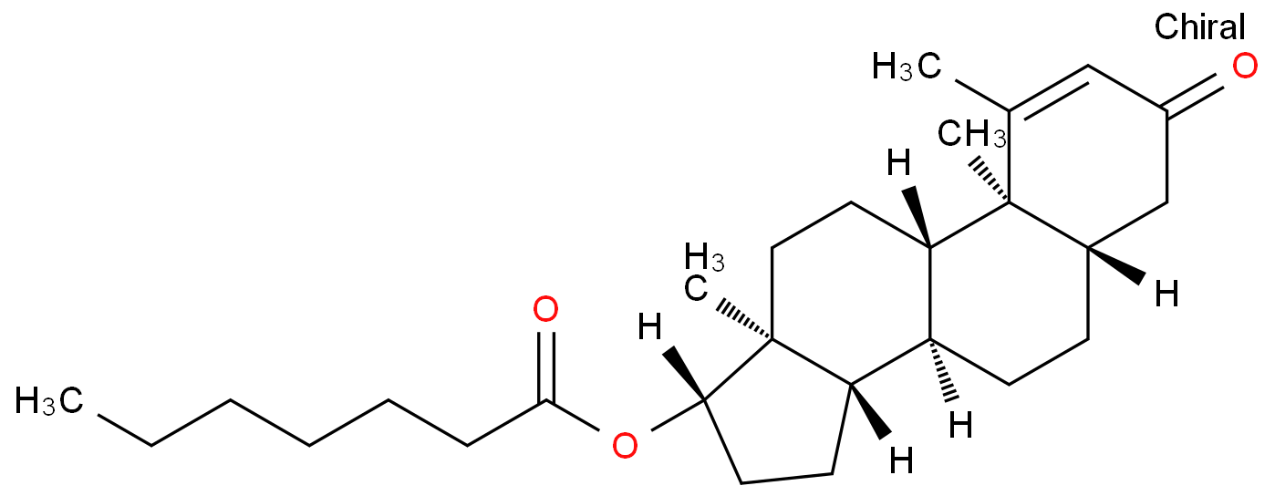 Methenolone enanthate structure