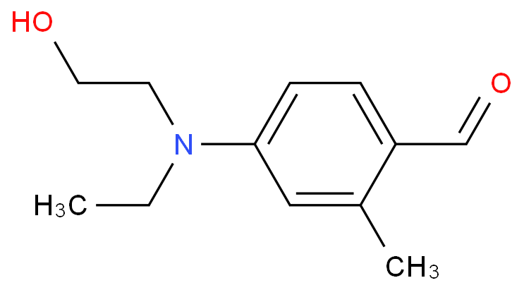 4-[ethyl(2-hydroxyethyl)amino]-2-methylbenzaldehyde