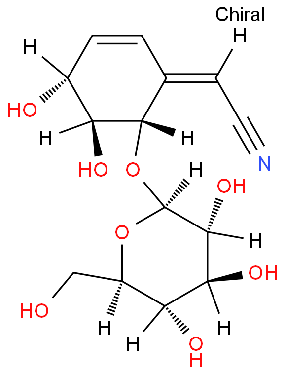 紫草氰苷化学结构式