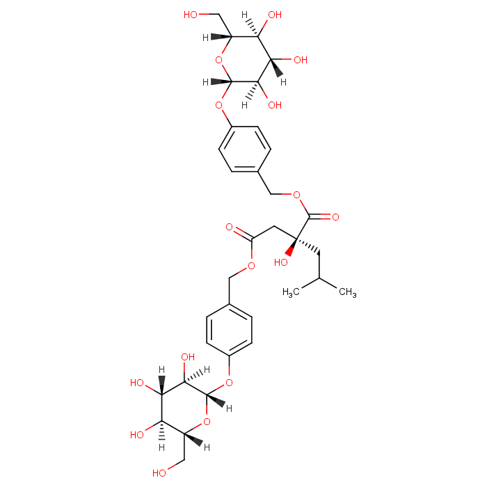 双(4-(吡喃葡萄糖酰氧基)苄基)2-仲丁酸酯