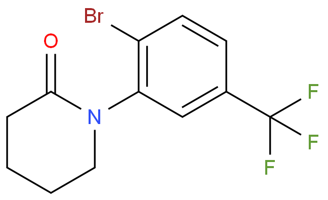 1-(2-BROMO-5-TRIFLUOROMETHYL-PHENYL)-PIPERIDIN-2-ONE