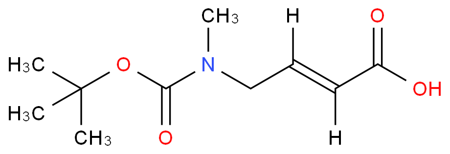 (E)-4-((叔丁氧羰基)(甲基)氨基)丁-2-烯酸/915788-19-1