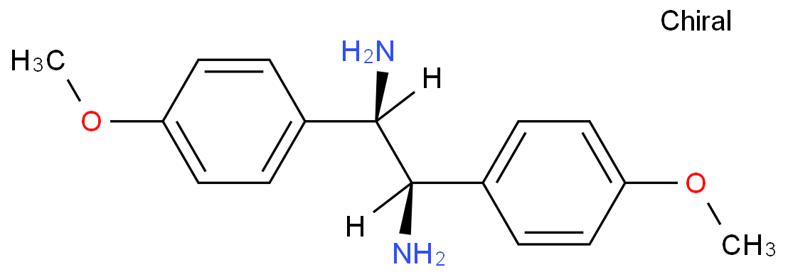 (15,2S)-(+)-1,2-二(4-甲氧基苯基)-乙二胺 58520-04-0