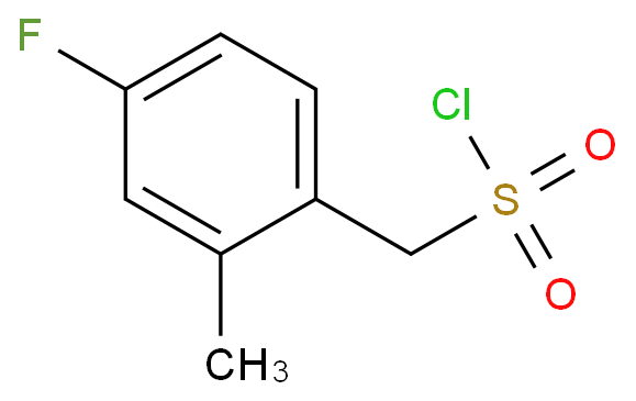 (4-Fluoro-2-methylphenyl)methanesulfonyl chloride