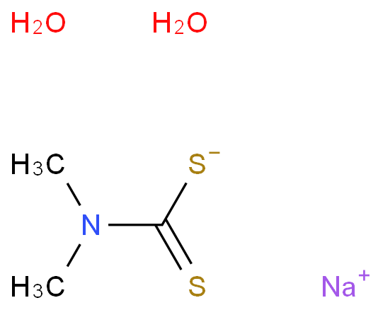 二甲基二硫代氨基甲酸钠水合物