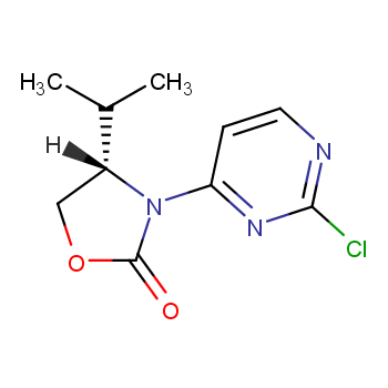 (S)-3-(2-氯嘧啶-4-基)-4-异丙基-2-酮CAS号1429180-81-3;分析试剂/科研试验用