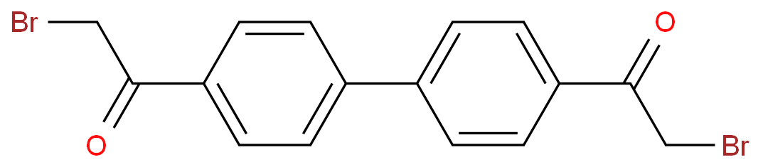 2-bromo-1-[4-[4-(2-bromoacetyl)phenyl]phenyl]ethanone