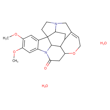 Strychnidin-10-one,2,3-dimethoxy-, hydrate (1:2)  