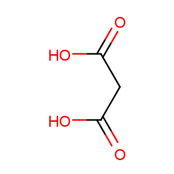 丙二酸化学结构式