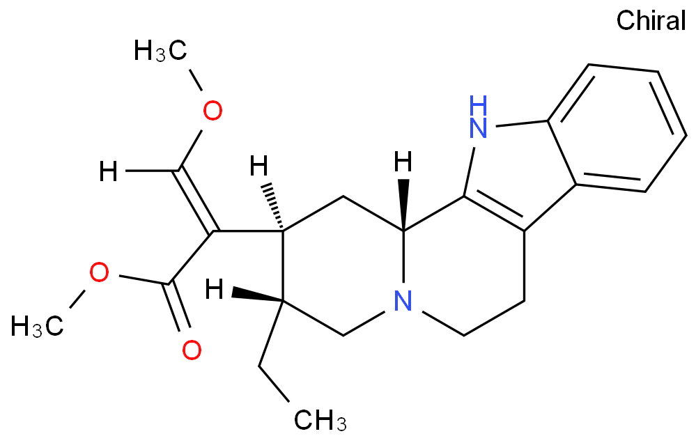methyl (E)-2-[(2S,3R,12bR)-3-ethyl-1,2,3,4,6,7,12,12b-octahydroindolo[2,3-a]quinolizin-2-yl]-3-methoxyprop-2-enoate