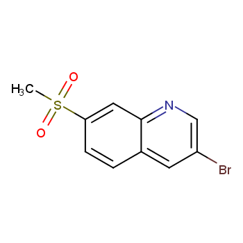 3-溴-7-(甲基磺酰基)喹啉/1956331-49-9