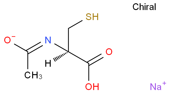 sodium N-acetyl-L-cysteinate