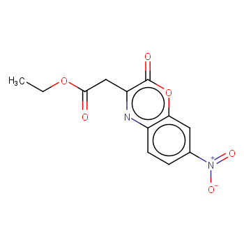Ethyl 2-(7-nitro-2-oxo-2H-benzo[b][1,4]oxazin-3-yl)acetate