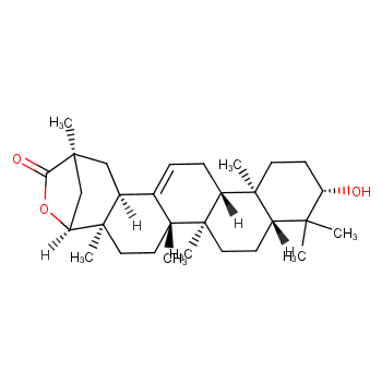 Olean-12-en-29-oicacid, 3,22-dihydroxy-, g-lactone, (3b,20a,22a)-