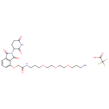 Thalidomide-O-amido-C3-PEG3-C1-NH2