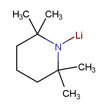 四甲基哌啶锂化学结构式
