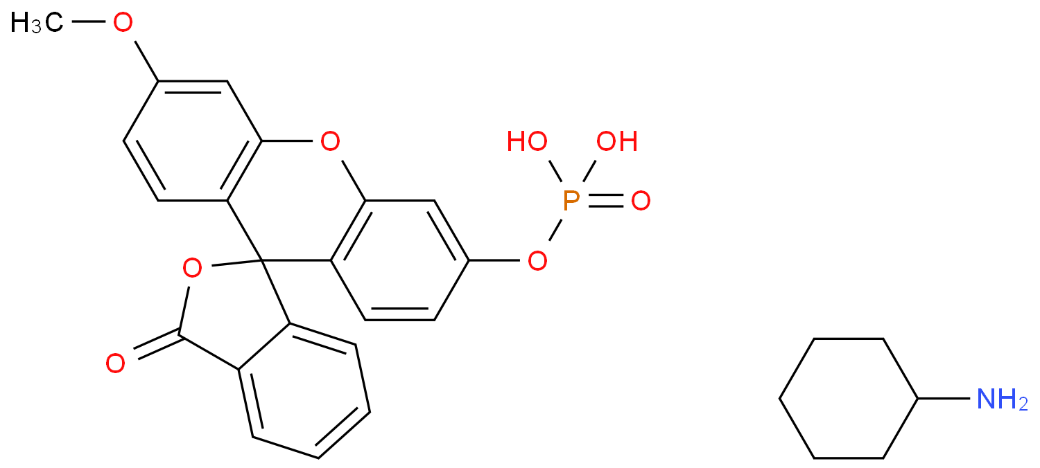 3-O-METHYLFLUORESCEIN PHOSPHATE CYCLOHEXYLAMMONIUM SALT