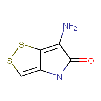 6-Amino-1,2-dithiolo[4,3-b]pyrrol-5(4H)-one