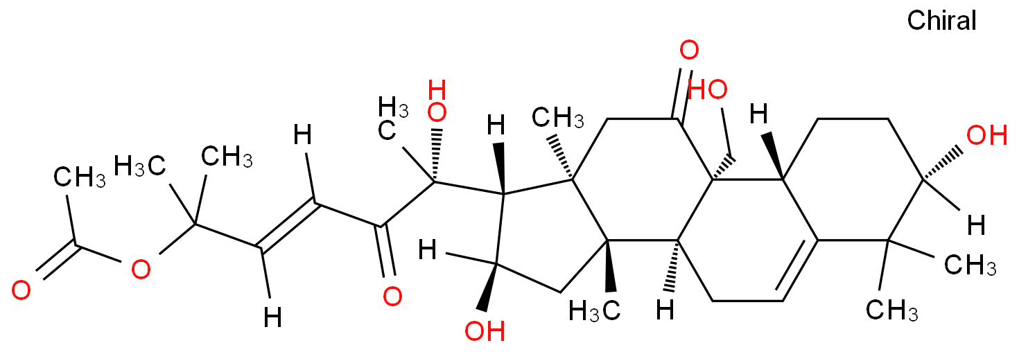 [(E,6R)-6-[(3S,8S,9R,10R,13R,14S,16R,17R)-3,16-dihydroxy-9-(hydroxymethyl)-4,4,13,14-tetramethyl-11-oxo-1,2,3,7,8,10,12,15,16,17-decahydrocyclopenta[a]phenanthren-17-yl]-6-hydroxy-2-methyl-5-oxohept-3-en-2-yl] acetate