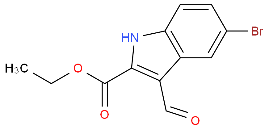 ETHYL 5-BROMO-3-FORMYL-1H-INDOLE-2-CARBOXYLATE