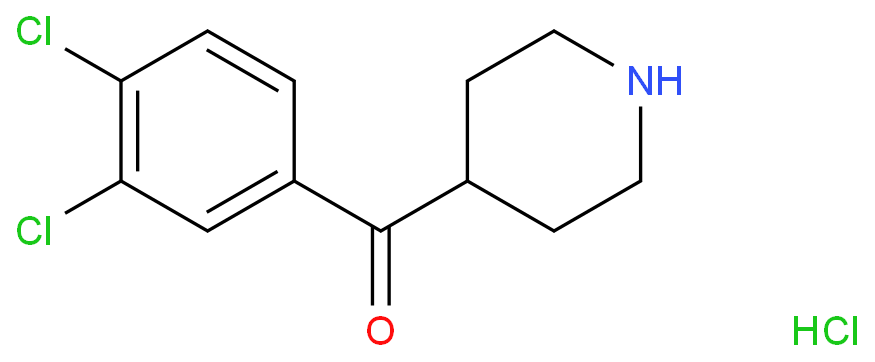 (3,4-DICHLORO-PHENYL)-PIPERIDIN-4-YL-METHANONE HYDROCHLORIDE