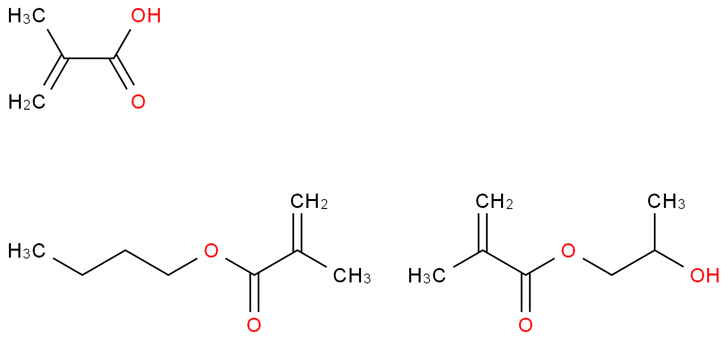 甲基丙烯酸丁酯, 羟基丙基甲基丙烯酸酯, 甲基丙烯